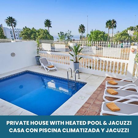 Villa Pura - Private Jacuzzi & Heated Pool Nerja Extérieur photo